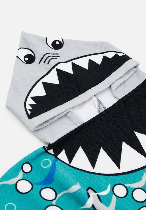Pop Candy - Boys hooded towel - multi