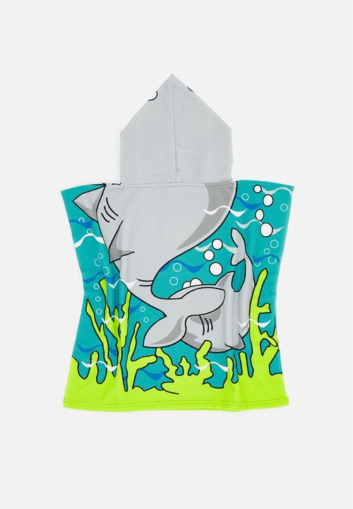 Pop Candy - Boys hooded towel - multi