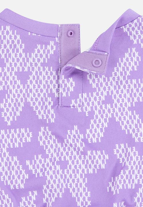 Nike - Nikw girls sport daisy romper - violet shock