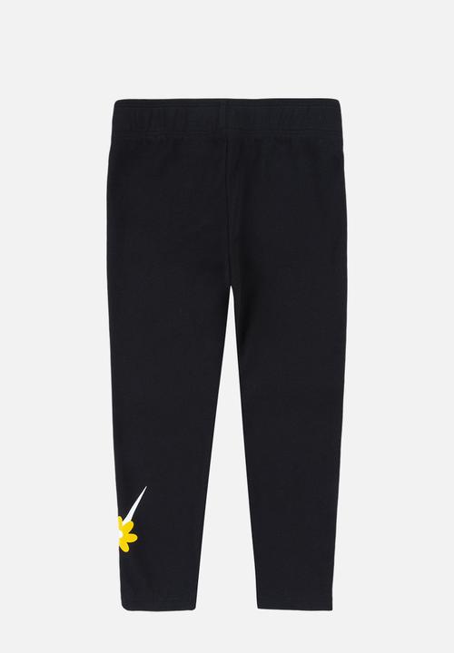 Nike - Nike girls sport daisy legging - black