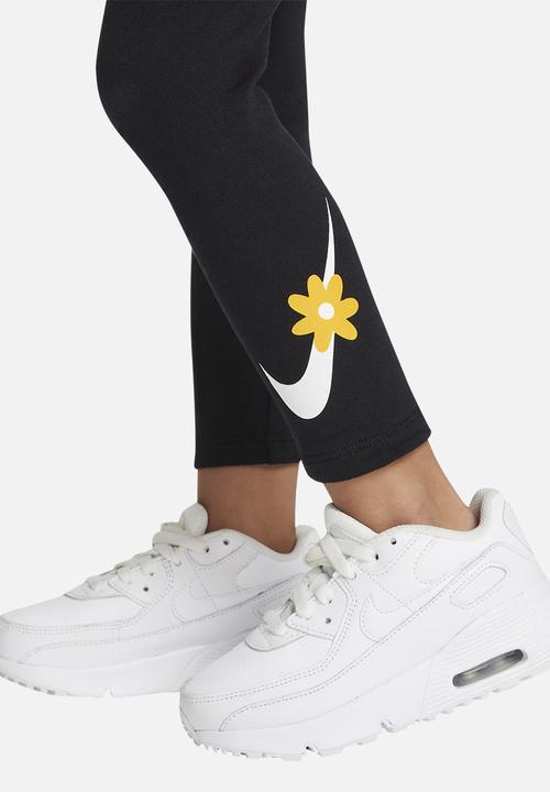 Nike - Nike girls sport daisy legging - black
