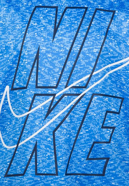 Nike - Nkb nike stacked tee - university blue