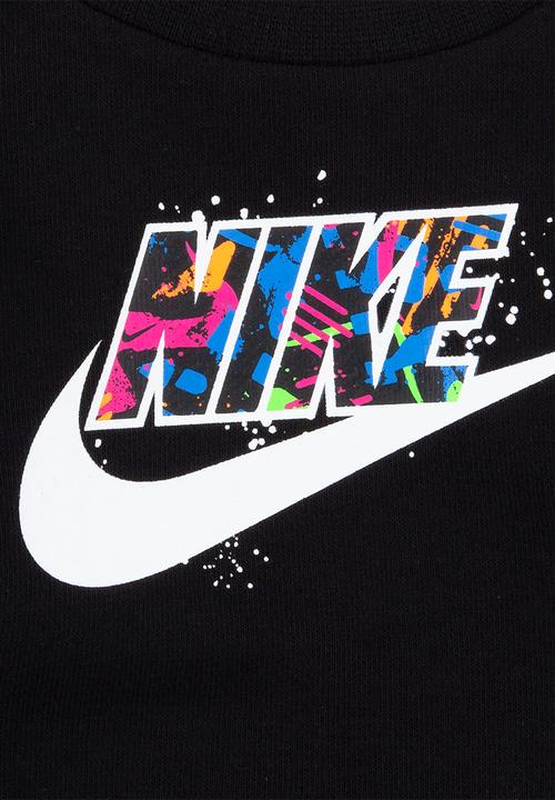 Nike - Nkb b nsw thrill crew pant set - carbon heather