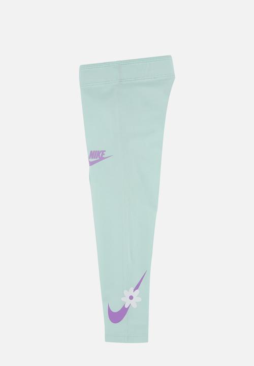 Nike - Nike girls sport daisy legging - mint foam