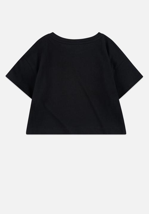 Nike - Nike girls sport daisy boxy top - black