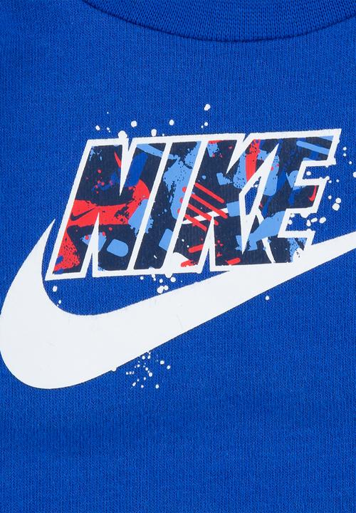 Nike - Nkb b nsw thrill crew pant set - midnight navy