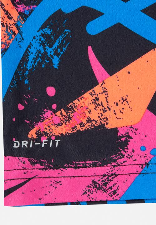 Nike - Nkb b nike df thrill tee & short set - multi 