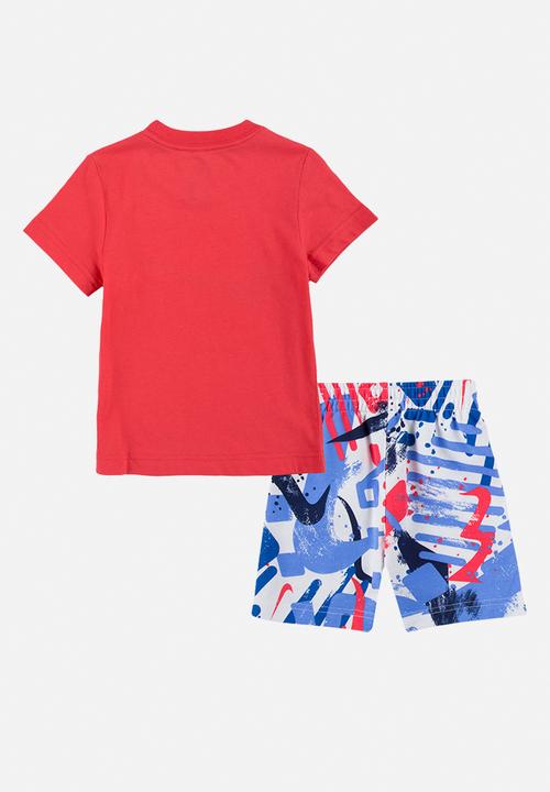 Nike - Nkb b nsw thrill tee & short set - multi