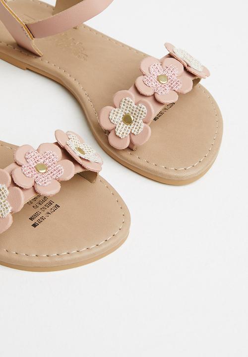 Bata - Girls flower sandal - pink
