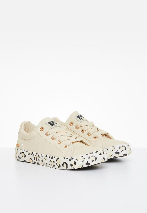 Little Miss Black - G-baker sneaker - natural