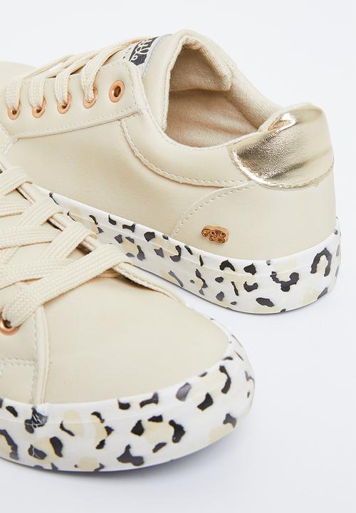 Little Miss Black - G-baker sneaker - natural