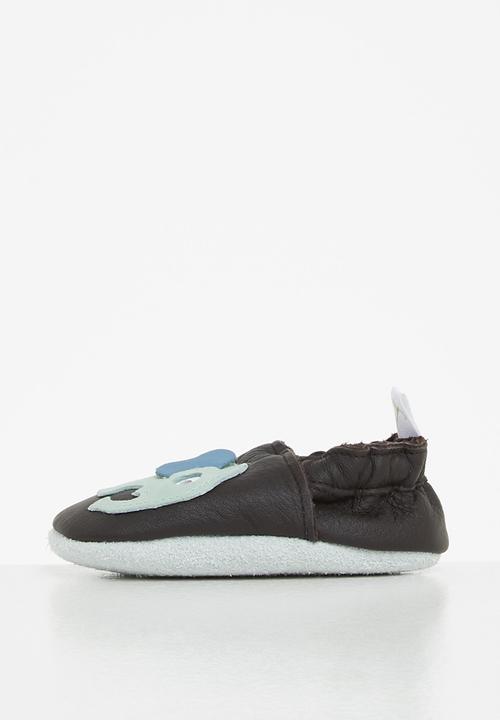Pitta-Patta Shoes - Ellie leather boys shoes - brown