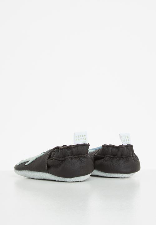 Pitta-Patta Shoes - Ellie leather boys shoes - brown