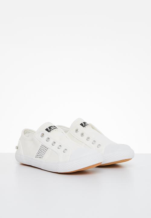 Little Miss Black - G-jean sneaker - white