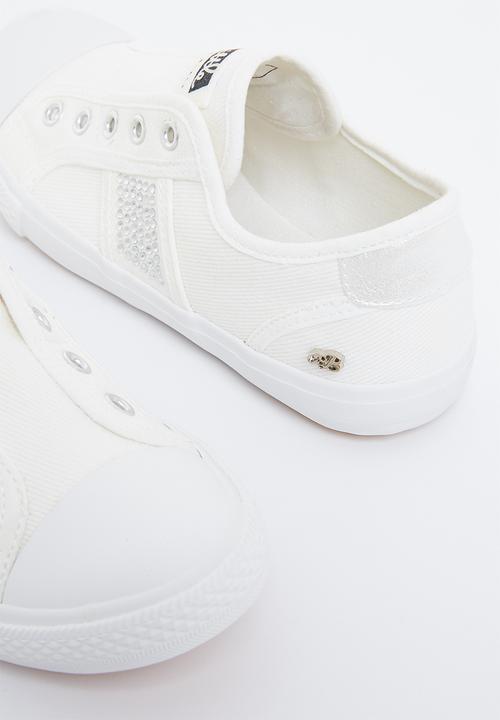 Little Miss Black - G-jean sneaker - white