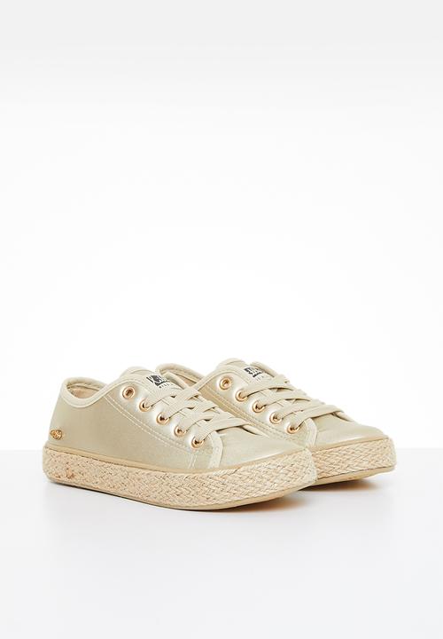 Little Miss Black - G-quebec sneaker - gold