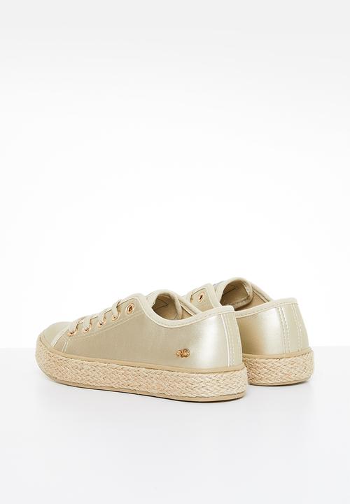 Little Miss Black - G-quebec sneaker - gold