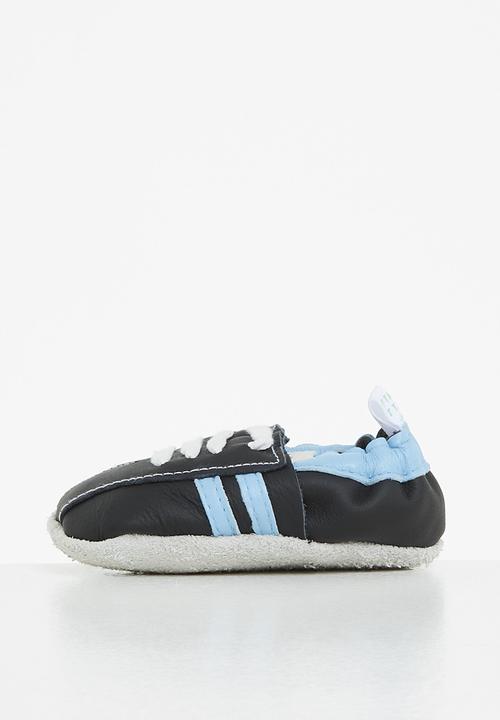 Pitta-Patta Shoes - Jag leather boys shoes - black