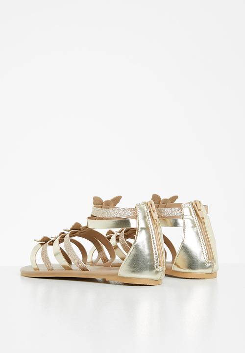 Bata - Girls strappy sandal - gold