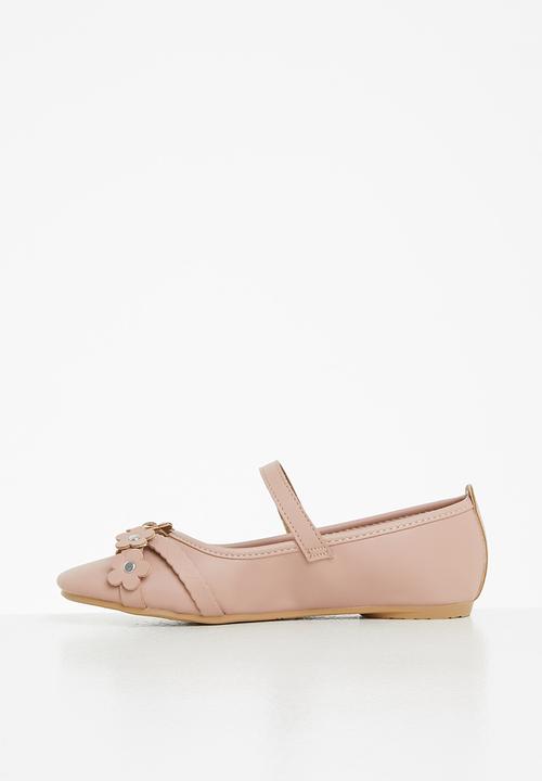 Bata - Girls flower pumps - pink