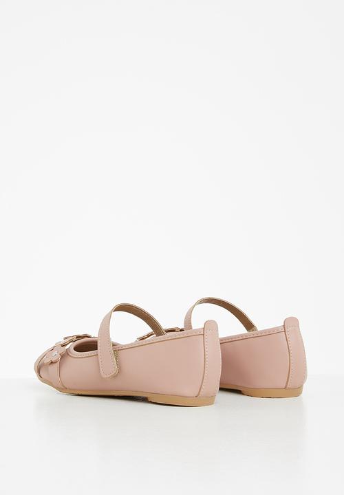 Bata - Girls flower pumps - pink