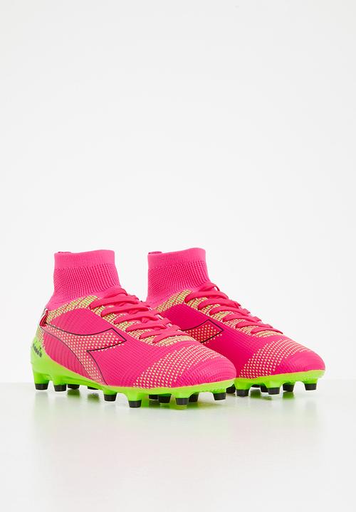 Diadora - Kinetic firefly soccer boot - pink/yellow