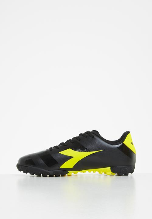 Diadora - Dynamo turf soccer boot- black & lime