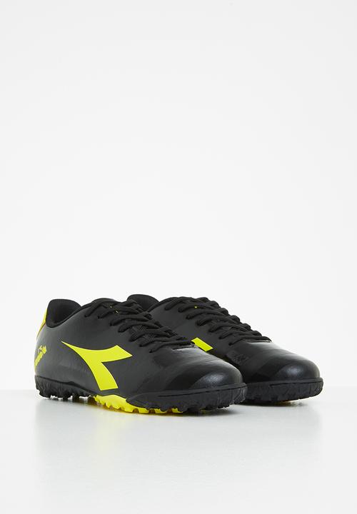 Diadora - Dynamo turf soccer boot- black & lime