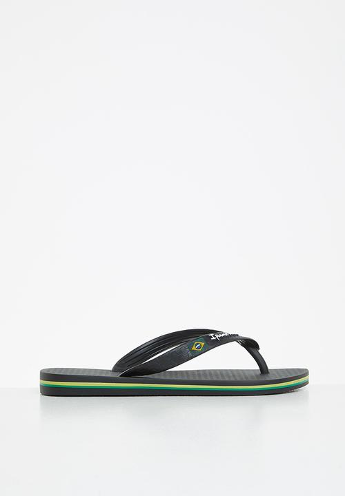 Ipanema - Base colour flip flops - black