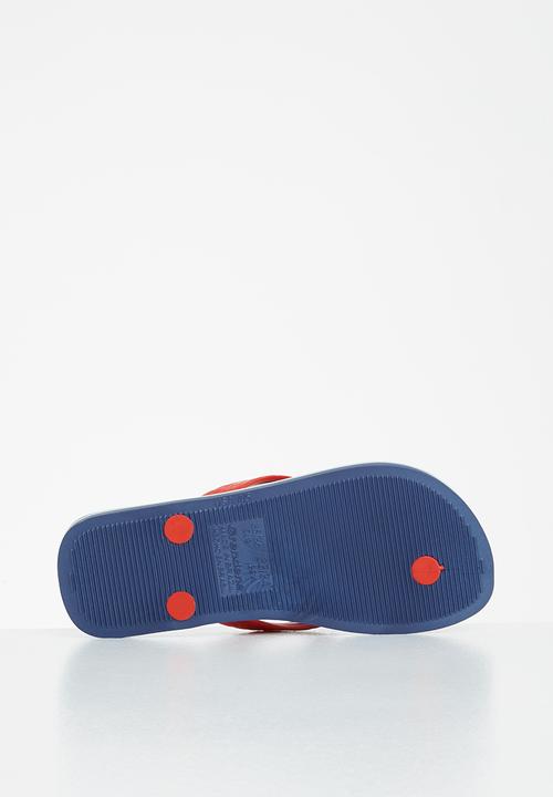 Ipanema - Boys flip flops - blue & red