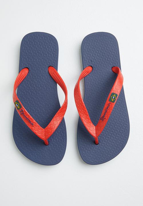 Ipanema - Boys flip flops - blue & red