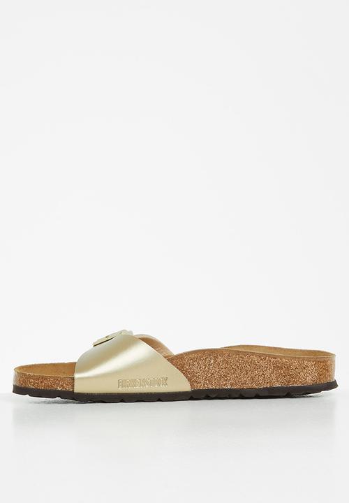 Birkenstock - Madrid birko-flor narrow - gold