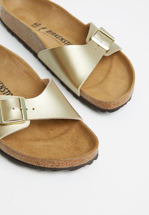 Birkenstock - Madrid birko-flor narrow - gold