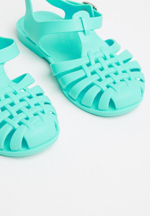 Pop Candy - Girls cage sandal - blue
