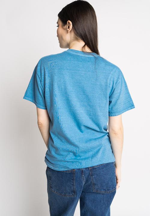 Daisy Street - Woodstock tee - washed blue