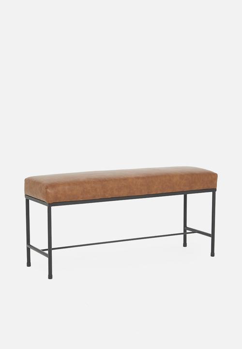 Sixth Floor - Delta bench - tan