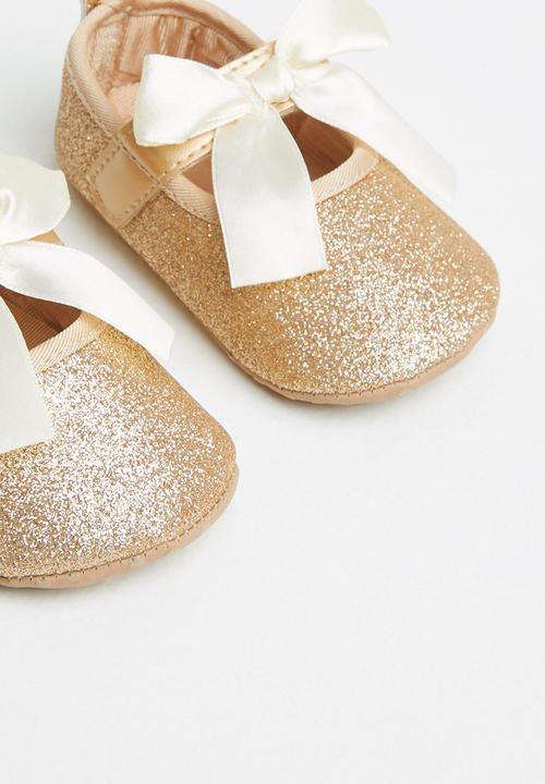 Pop Candy - Baby glitter pump - gold