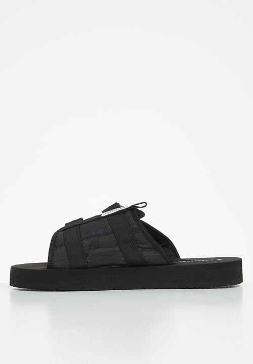 Jonathan D - Jack Nylon & Mesh Sandal - Black