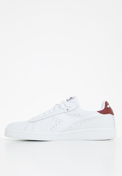 Diadora - Game l low - white/merlot