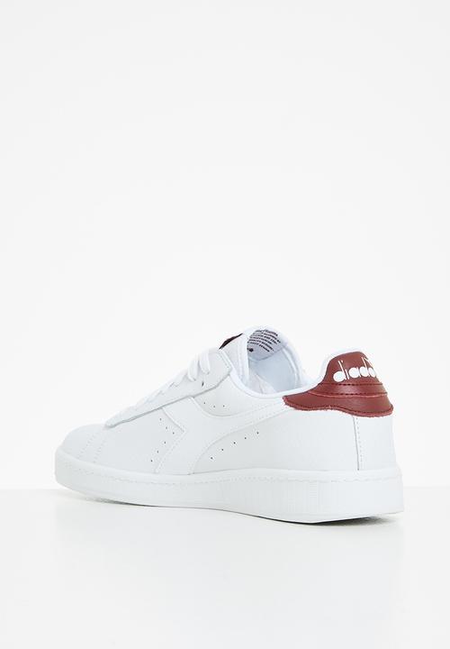 Diadora - Game l low - white/merlot