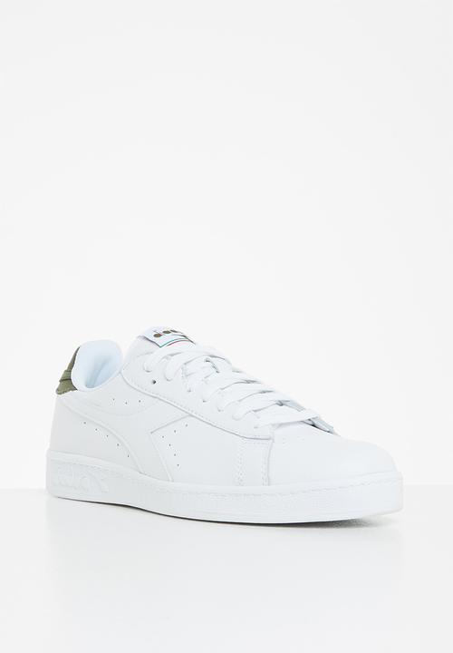 Diadora - Game l low - white/winter moss