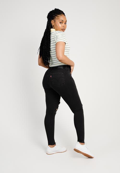 Levi’s® - Curvy super skinny - black pond