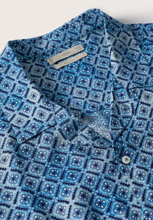 MANGO - Neiva shirt - blue