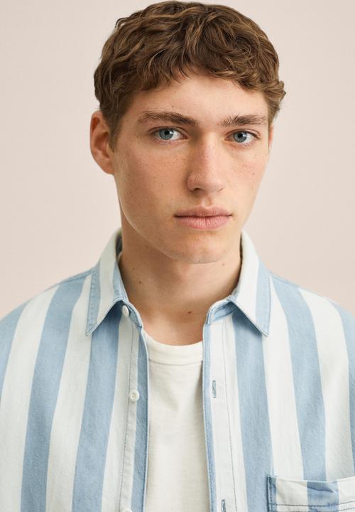 MANGO - Parasol shirt  - blue