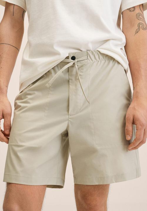 MANGO - Rush Bermuda shorts - natural