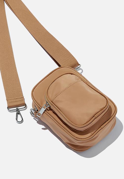 Rubi - Nellie camera cross body bag - brown 