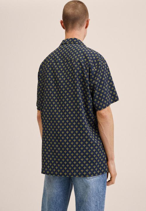 MANGO - Vagos shirt - navy