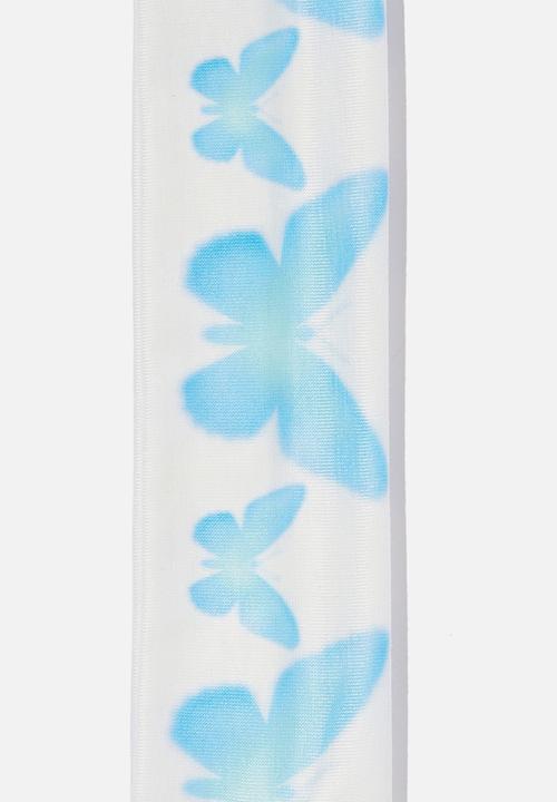 Rubi - Sadie soft headband - blue & white 