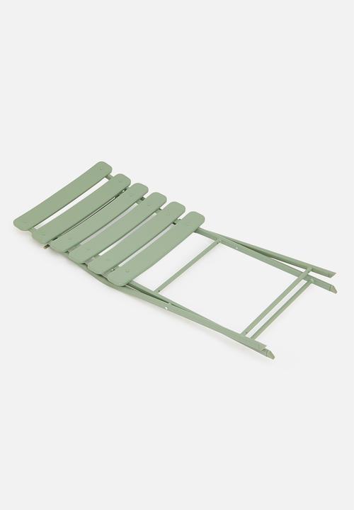 H&S - Garden bistro chair - green
