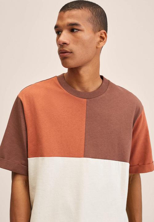 MANGO - Blust T-shirt - cream